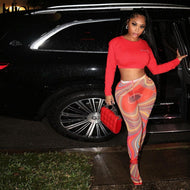 Mesh Legging