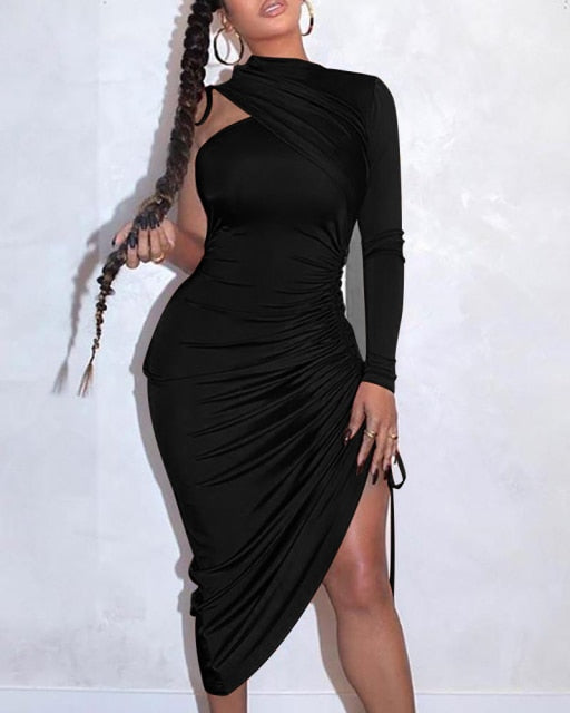 don't doubt me midi dress Fashion Nova Red 'Don't Doubt Me' Midi Dress Women's Sz XS Silky Sexy