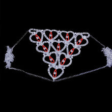 Load image into Gallery viewer, Heart Rhinestone Body Jewelry
